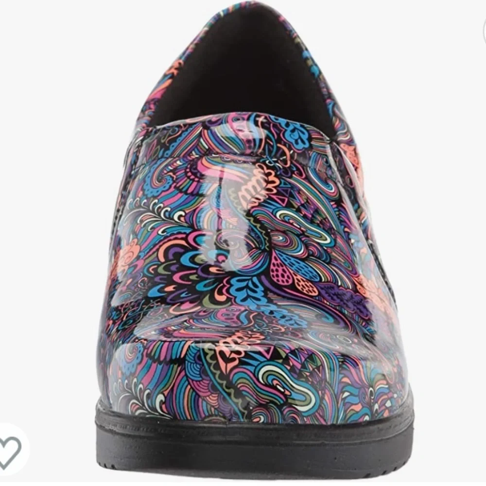 EASY STREET "Tiffany clog" slip resistant/non-marking. FUN & PRACTICAL 🎉 - Picture 10 of 14